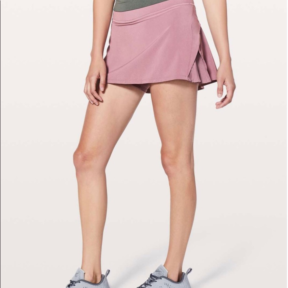LULULEMON PLAY OFF THE PLEATS TENNIS SKIRT